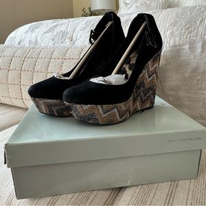 Jessica Simpson Carly Wedges Size 7.5